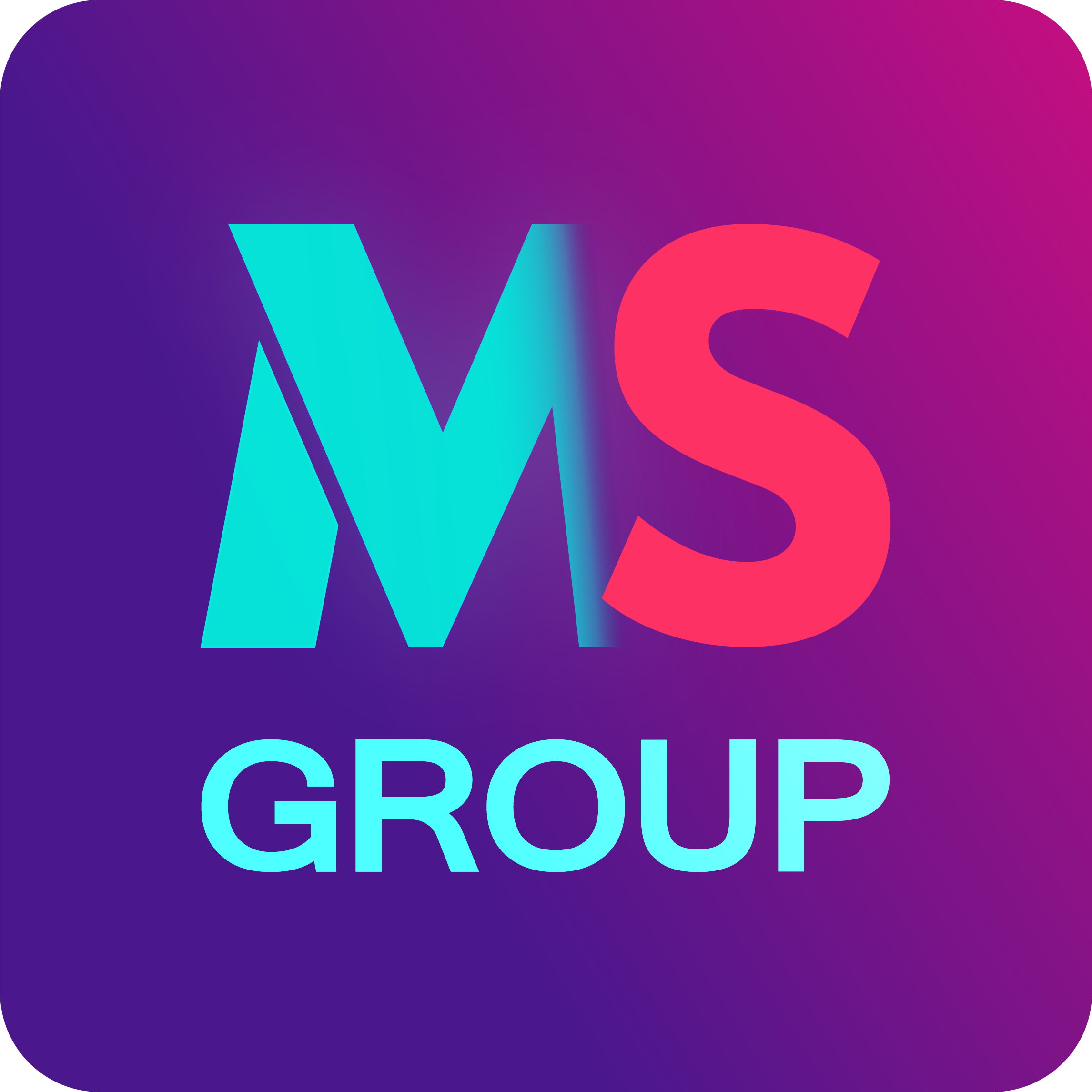 MS GROUP LOGO NEON Original